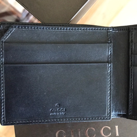 Gucci black wallet with coin purse and box - Picture 7 of 7